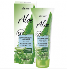 Алоэ-крем д/Лица МАТИРОВАНИЕ день+ночь увл-ALOE97%