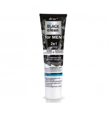 2в1 КРЕМ П/БР+УВЛАЖ БАЛЬЗАМ-BLACK CLEAN FOR MEN