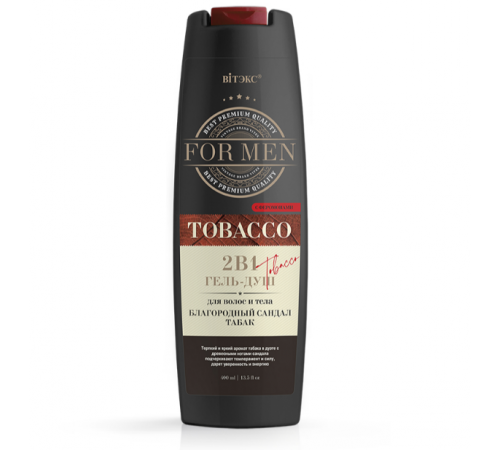 TOBACCO 2в1Гель-душ д/ВиТ с фером БЛ.САНДАЛиТАБАК-FMВ